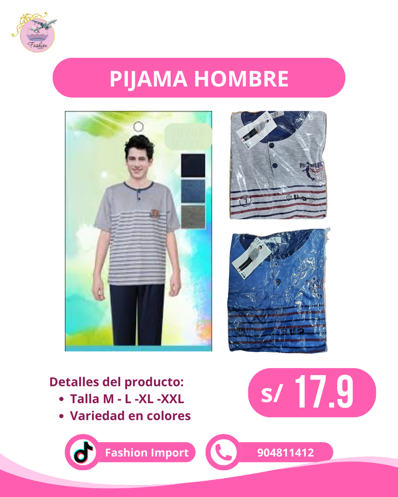 PIJAMA DE HOMBRE