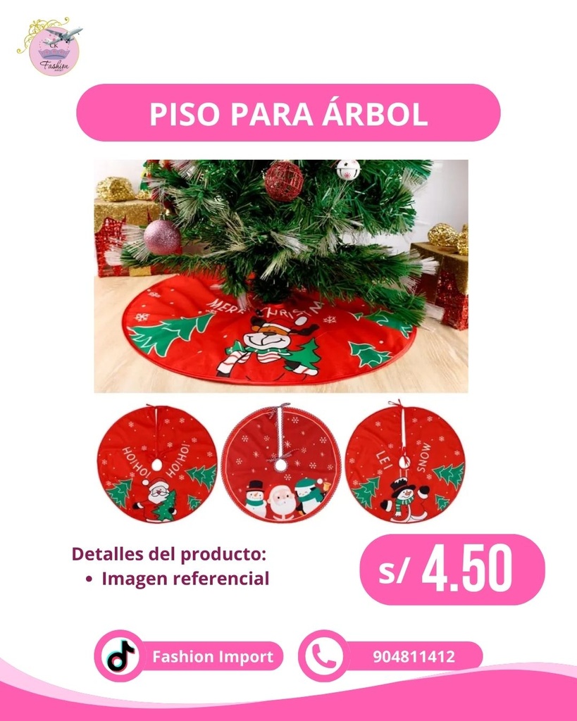 PISO PARA ARBOL