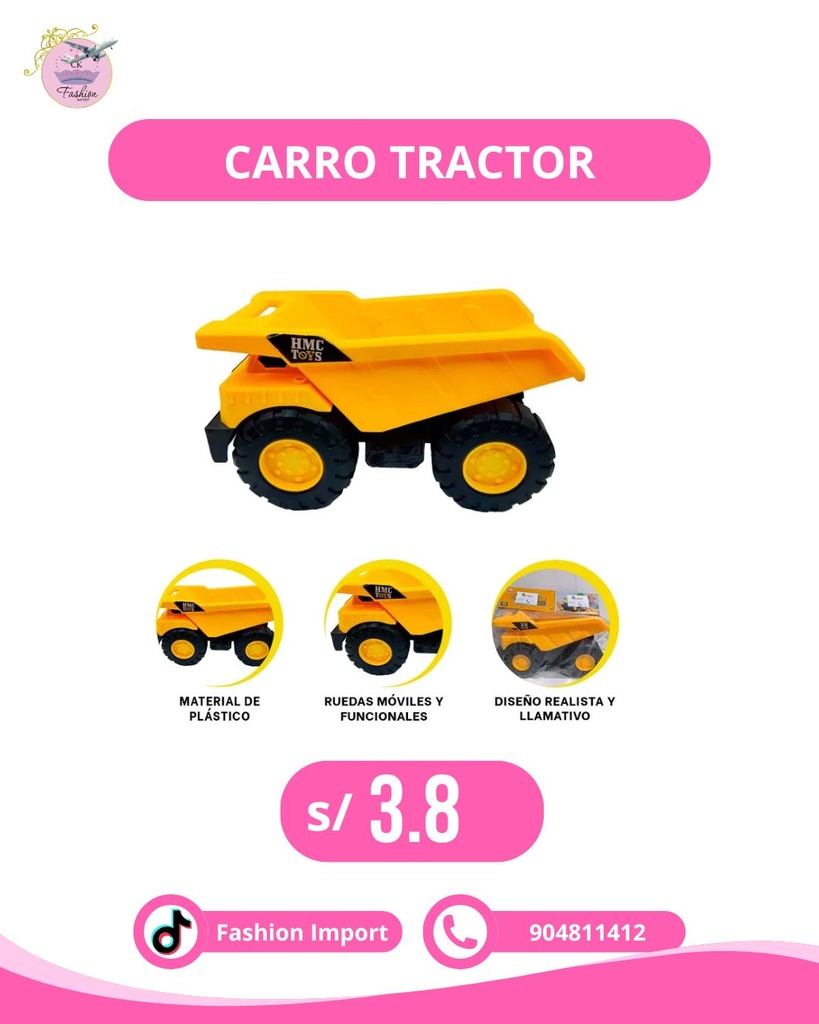 CARRO TRACTOR