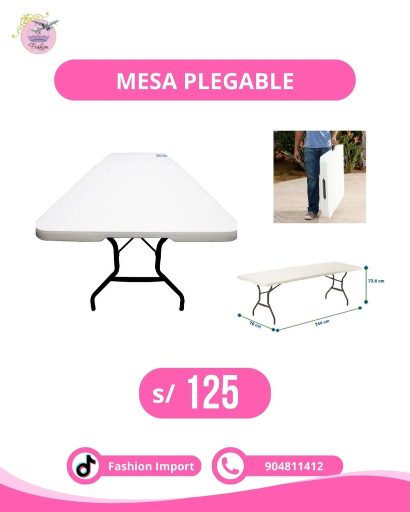 MESA PLEGABLE GRANDE
