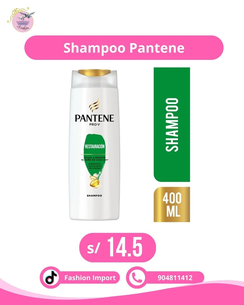 SHAMPOO PANTENE