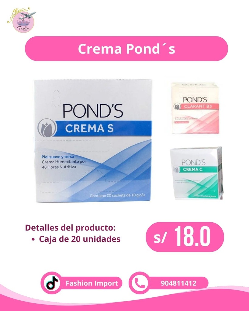 CREMA PONDS