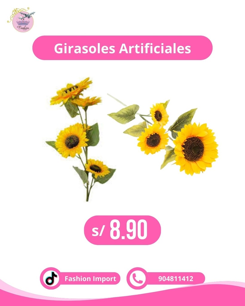 GIRASOLES ARTIFICIALES