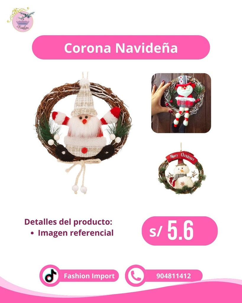 CORONA DE NAVIDAD