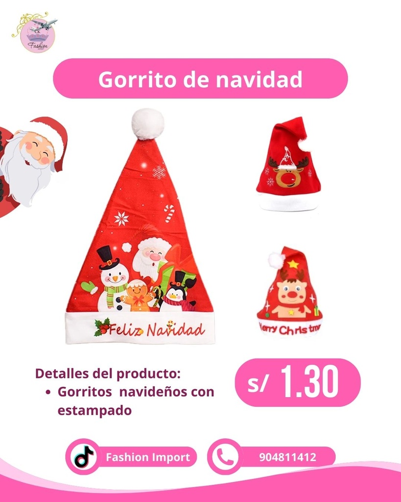 GORRITO DE NAVIDAD