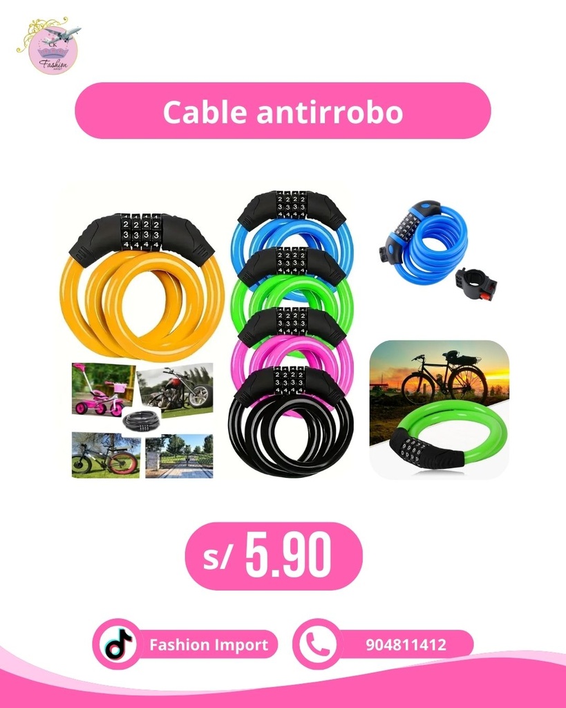 CABLE ANTIRROBO