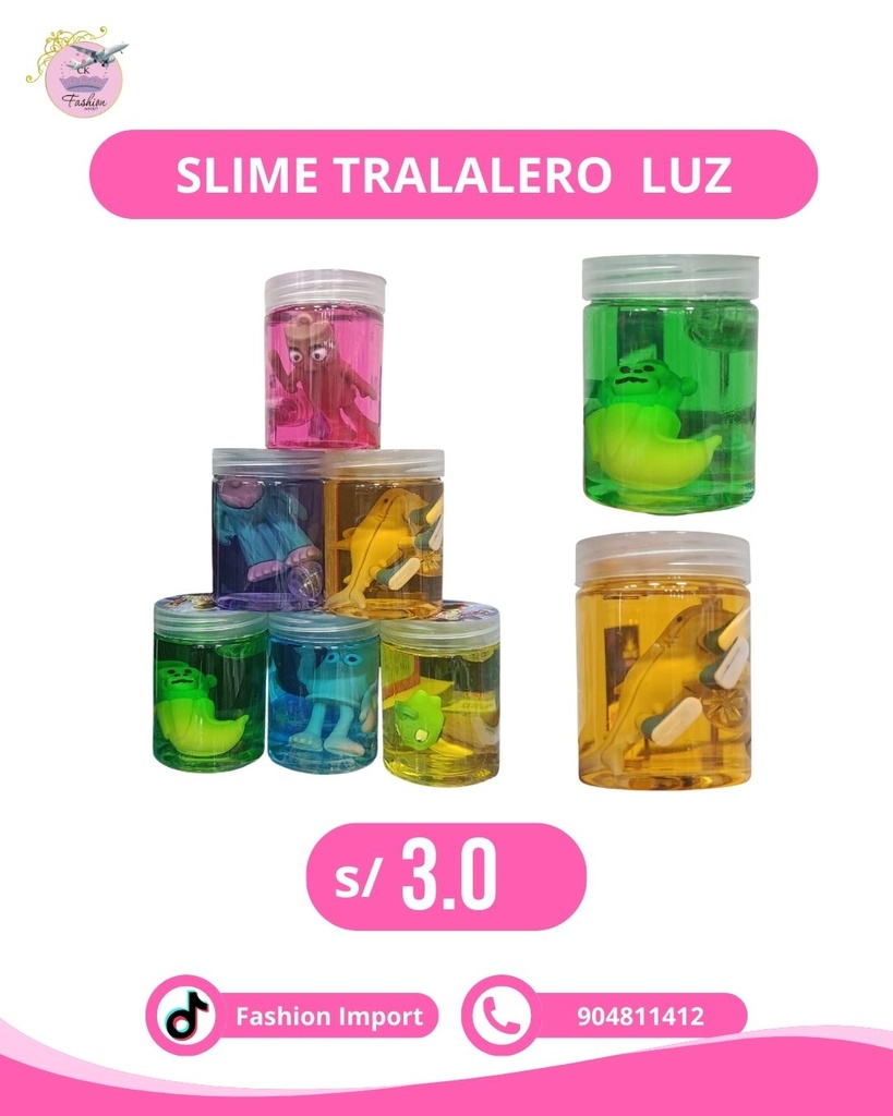SLIME TRALALERO C/ LUZ