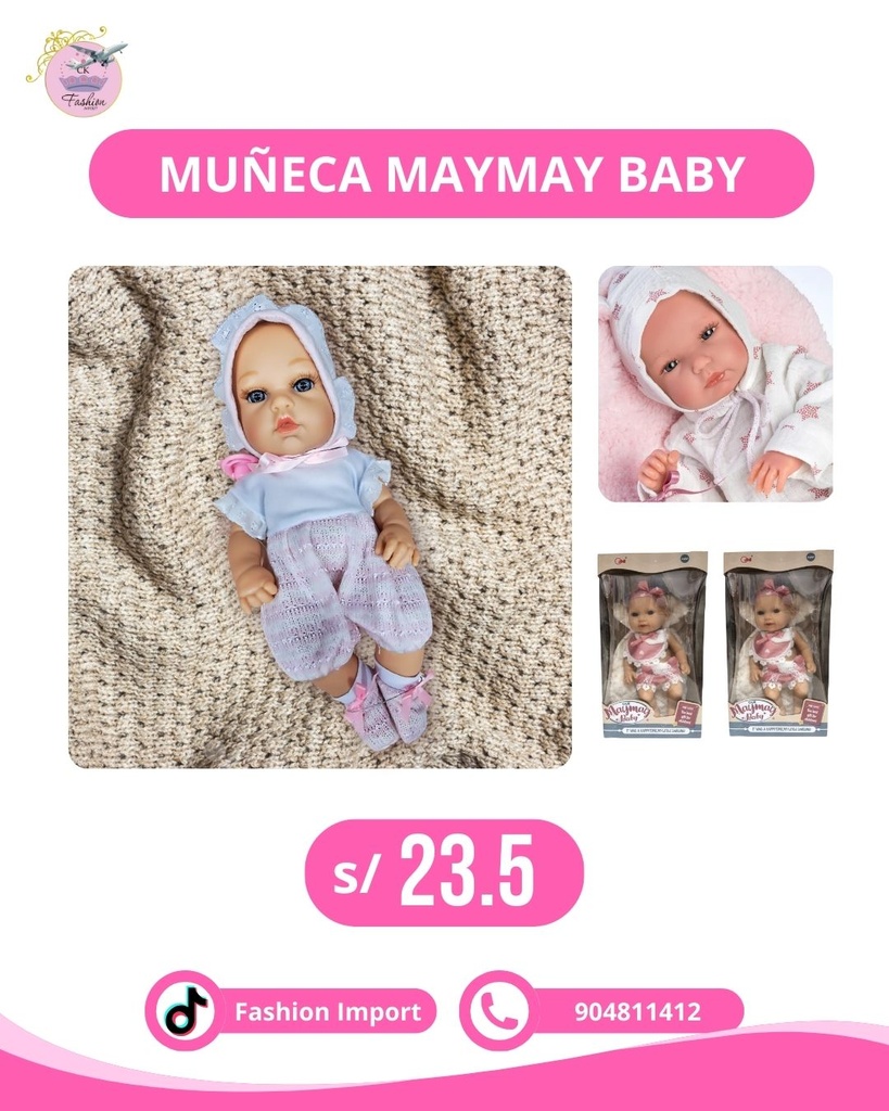 MUÑECA MAY MAY BABY