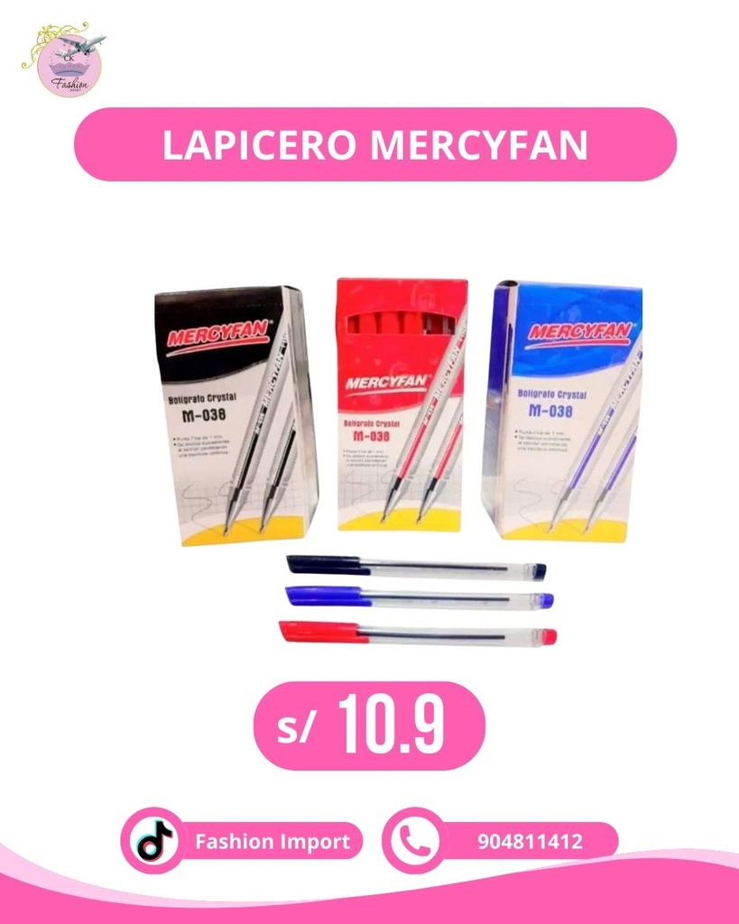 LAPICERO MERCYFAN