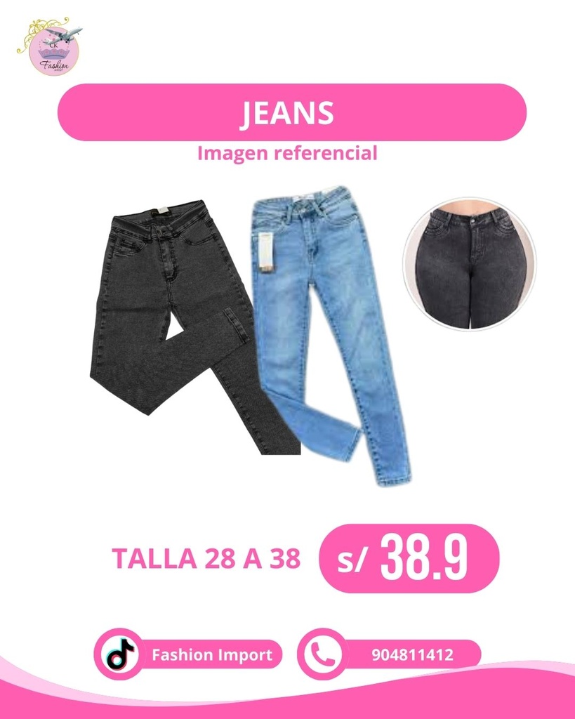 JEANS 28 AL 38
