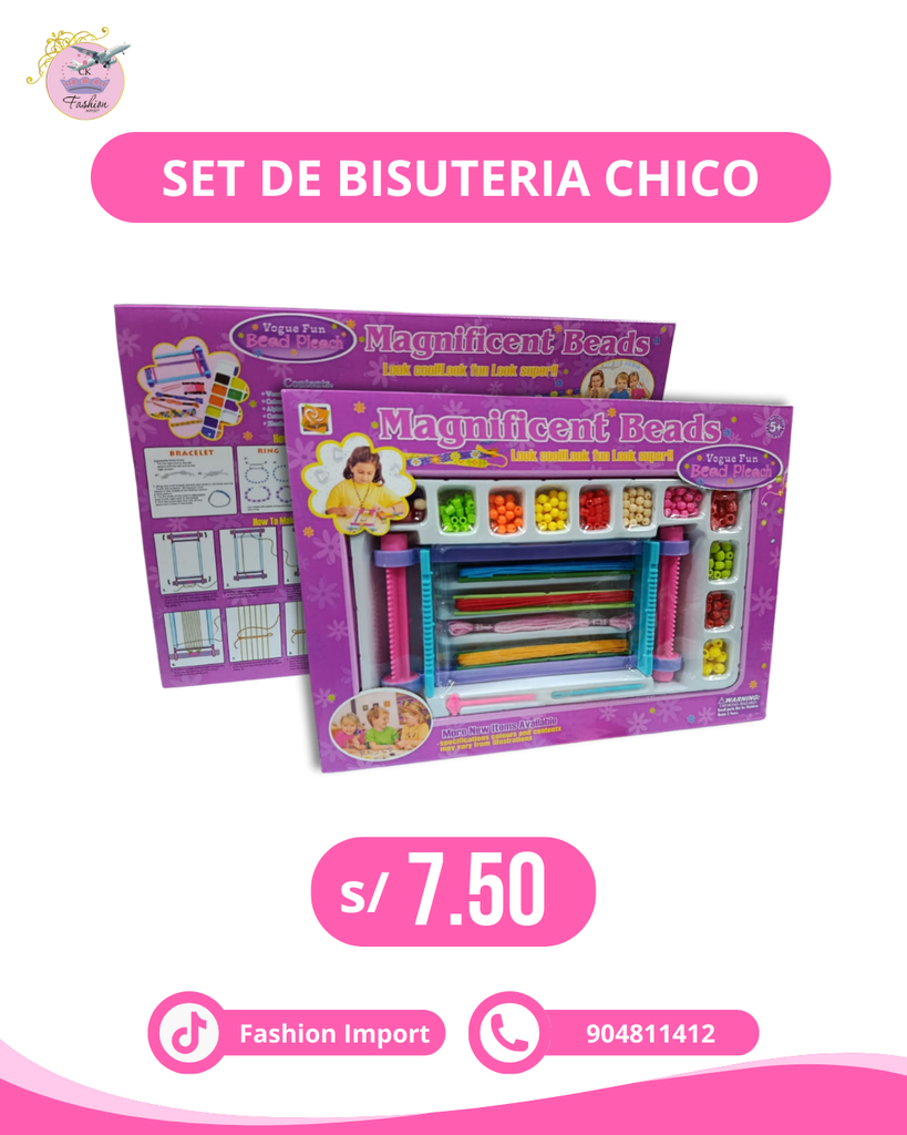 SET DE BISUTERIA CHICO