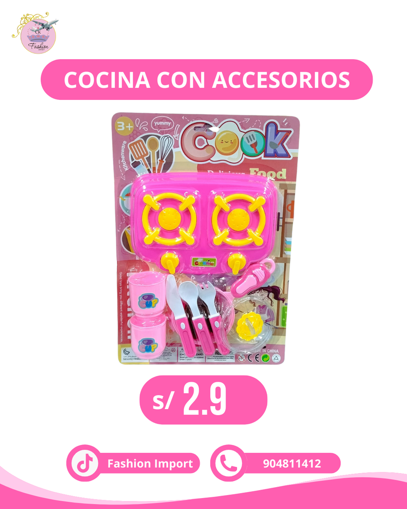 COCINA CON ACCESORIOS