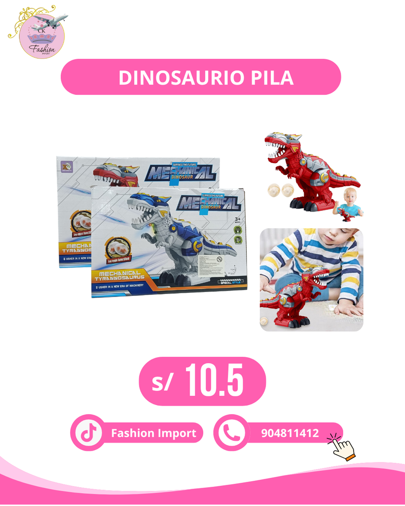 DINOSAURIO PILA