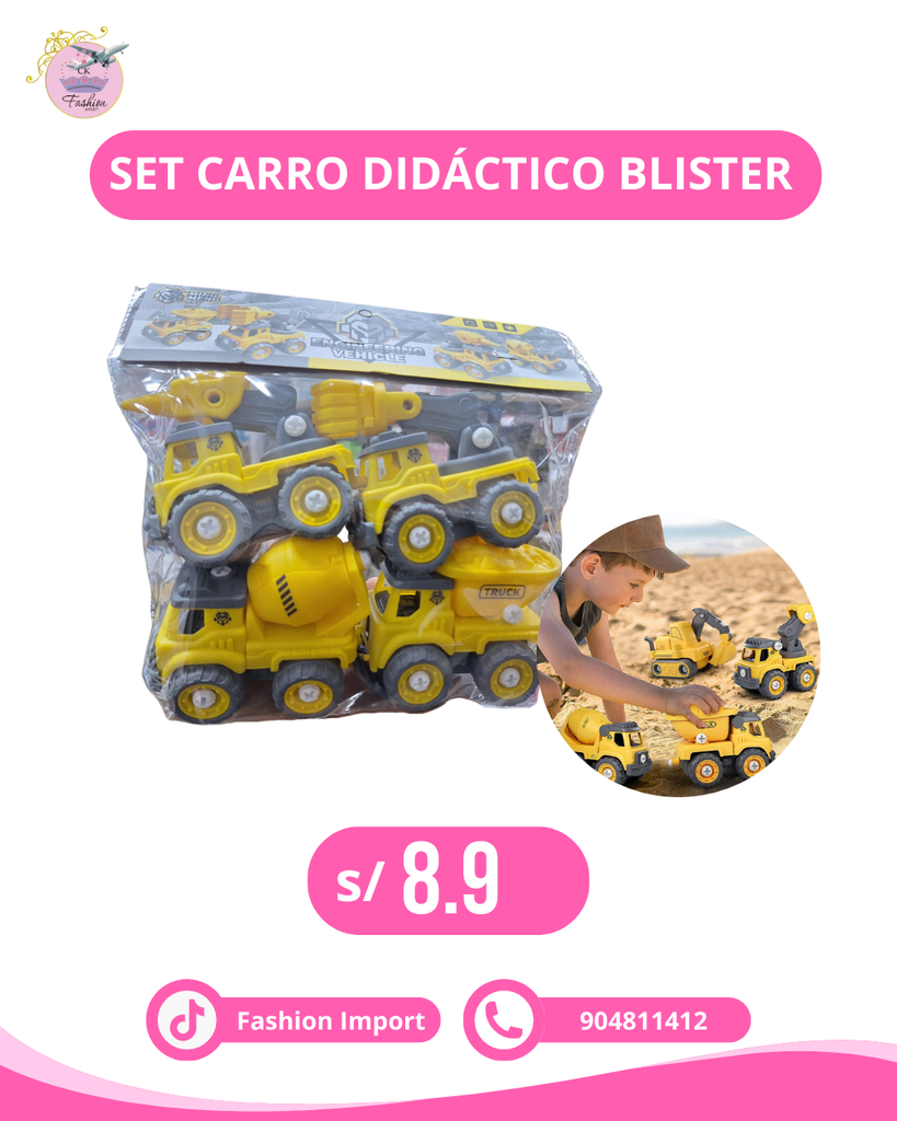 SET DE CARRO DIDACTICO
