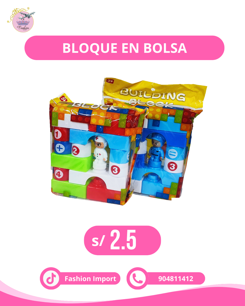 BLOQUE EN BOLSA