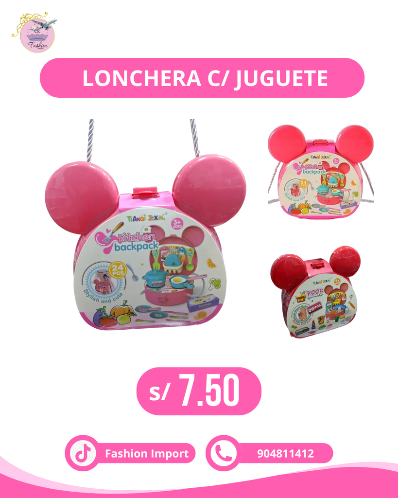LONCHERA JUGUETE