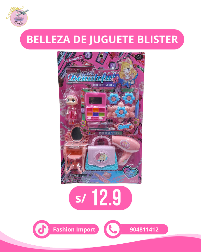 BELLEZA DE JUGUETE BLISTER