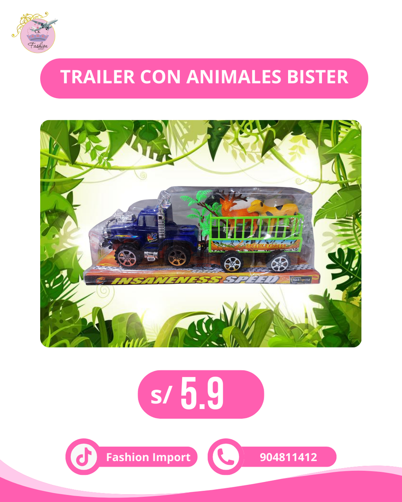 TRAILER CON ANIMALES