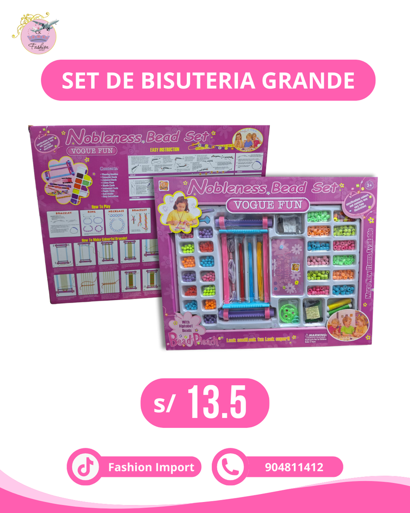 SET DE BISUTERIA GRANDE