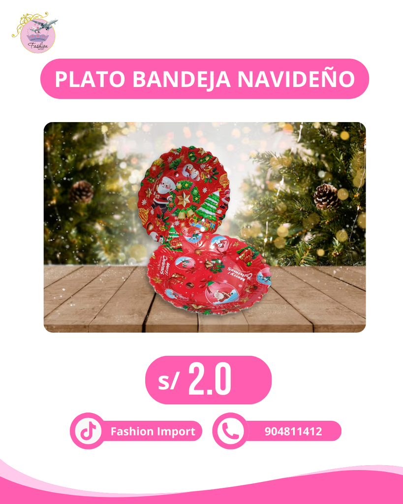 PLATO BANDEJA