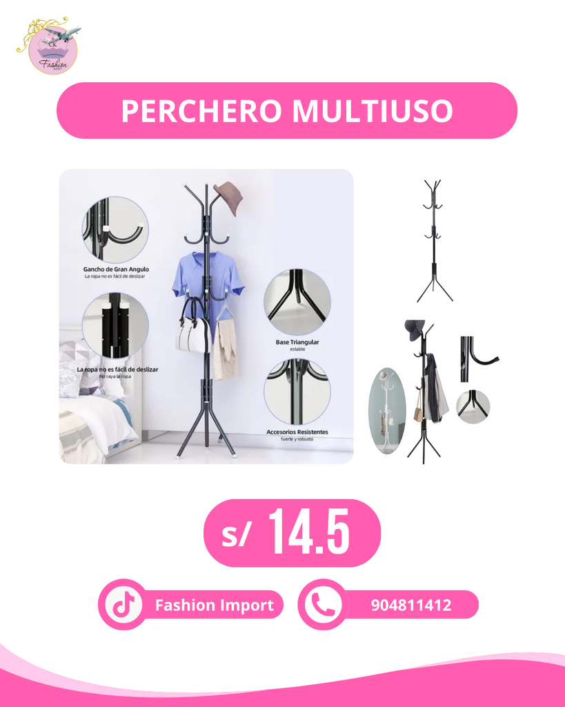 PERCHERO MULTIUSO
