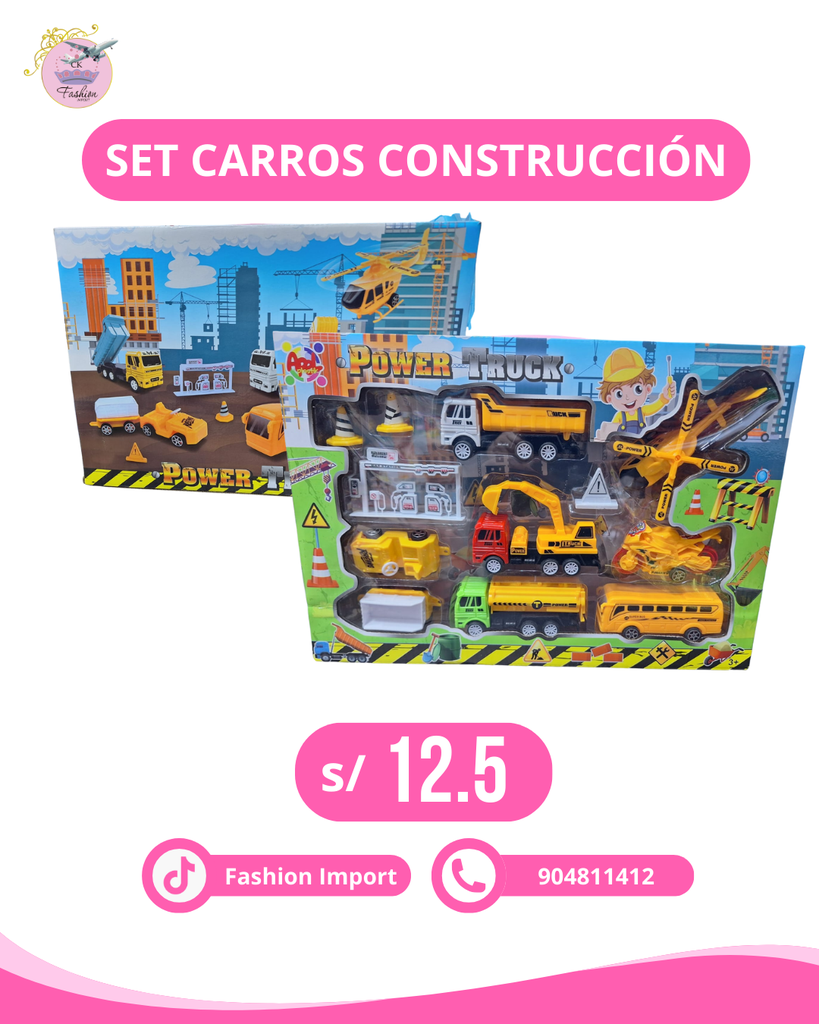 SET CARROS CONSTRUCCION