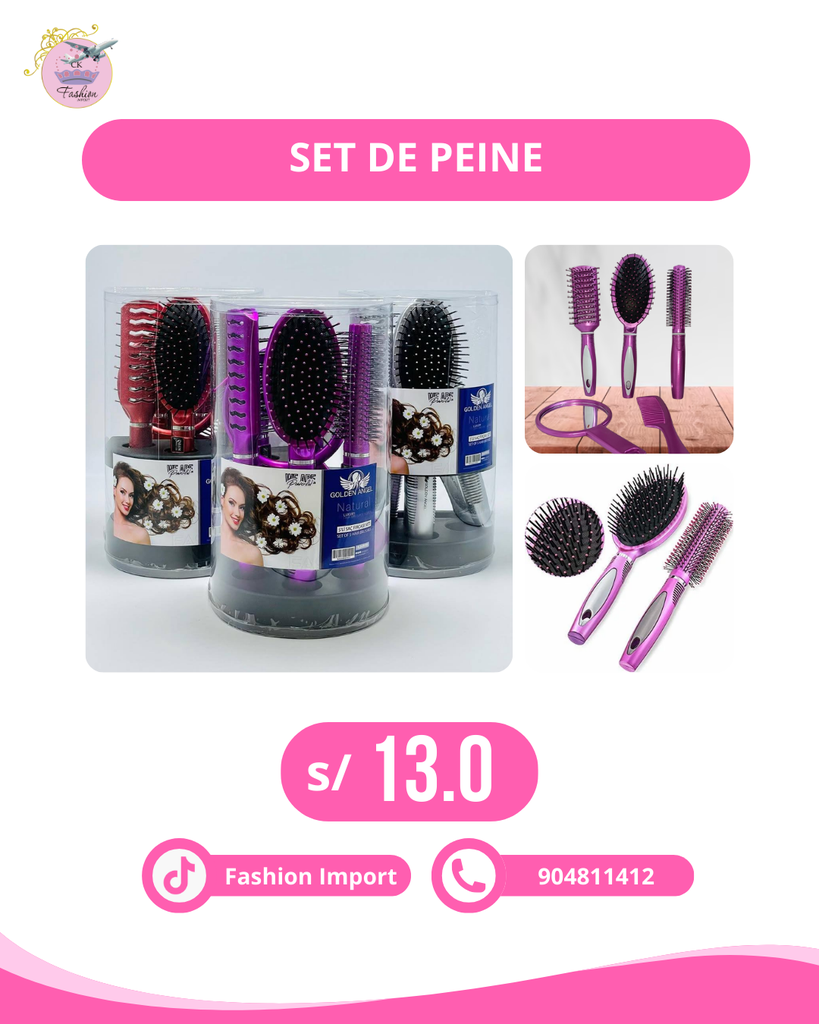 SET DE PEINE