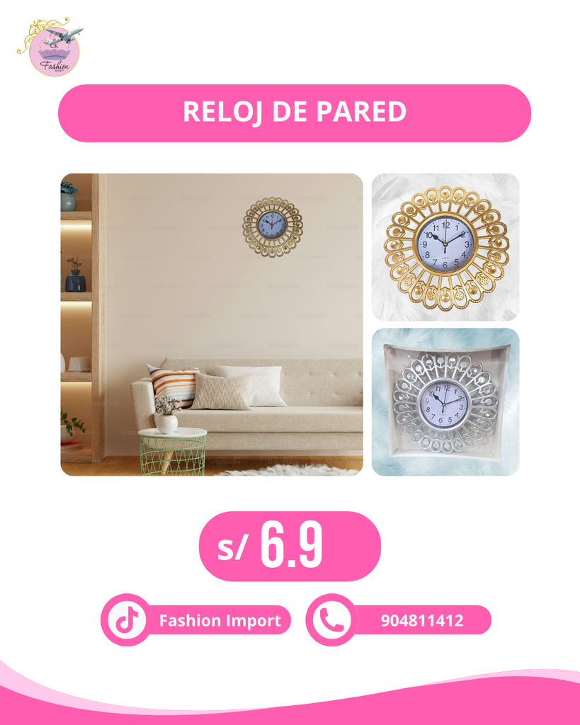 RELOJ DE PARED