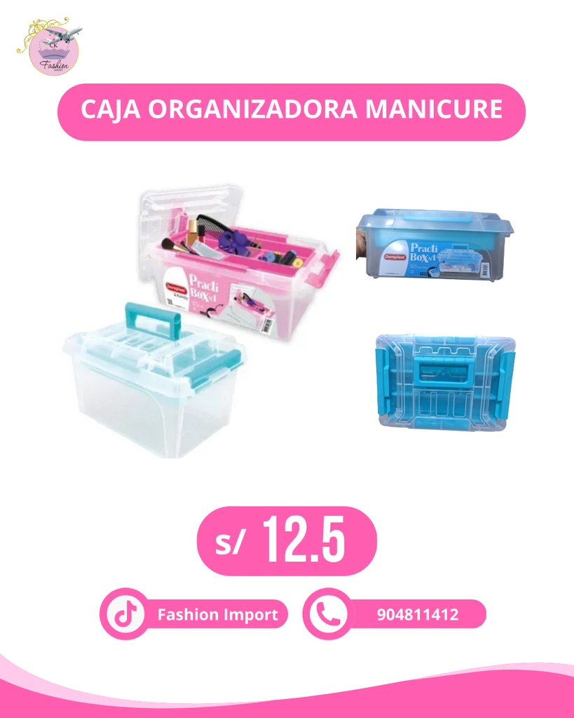 CAJA ORGANIZADORA DE MANICURE