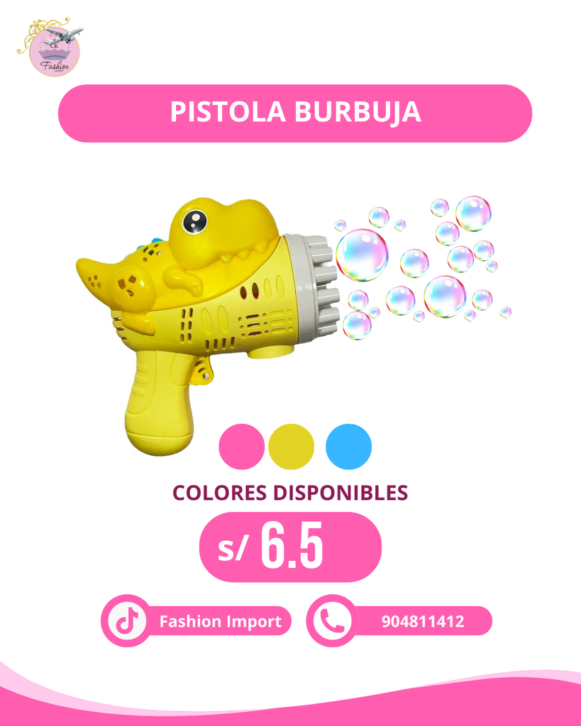 PISTOLA BURBUJA