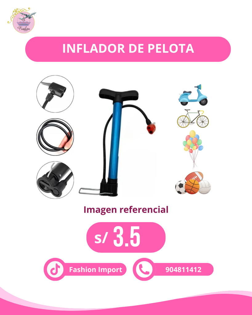 INFLADOR DE PELOTA