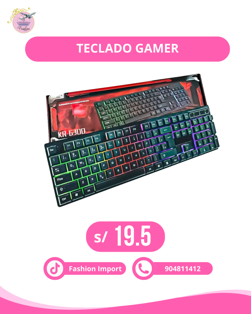 TECLADO GAMER