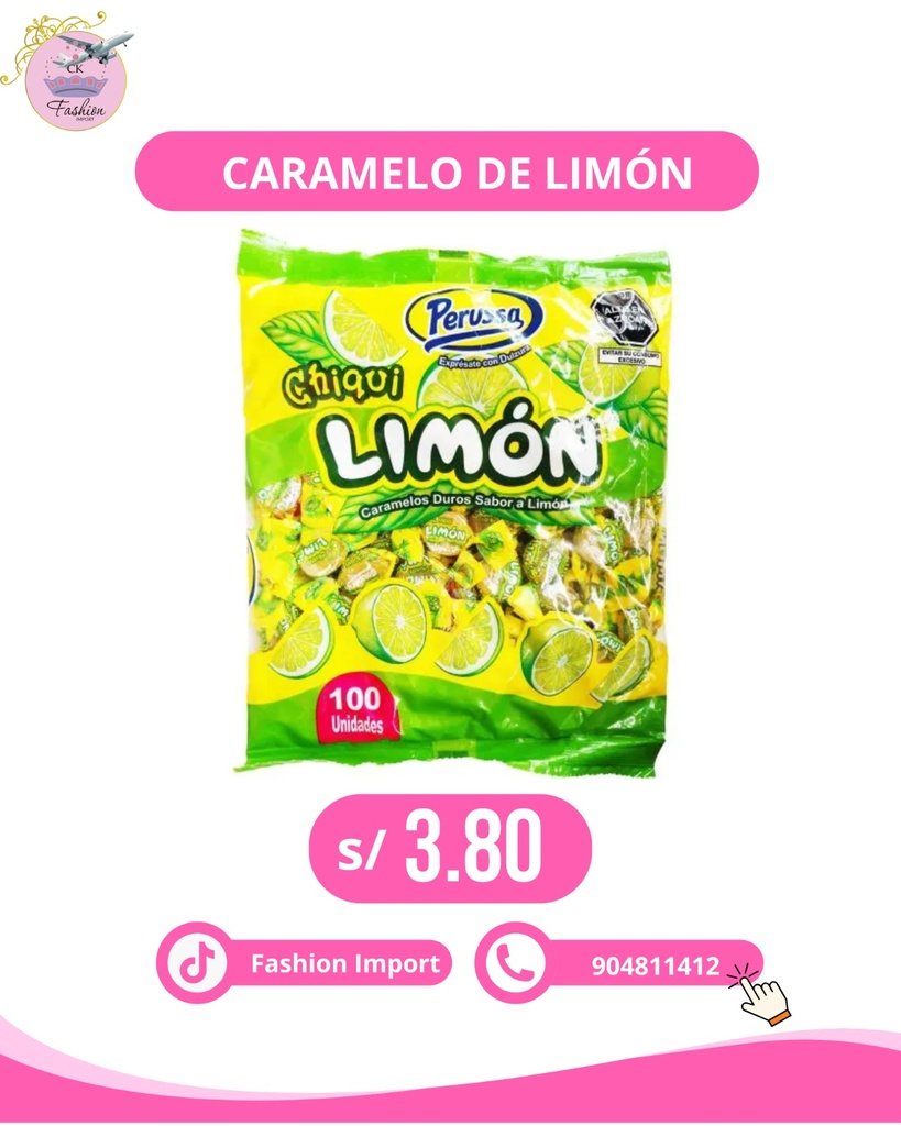 CARAMELO DE LIMÓN
