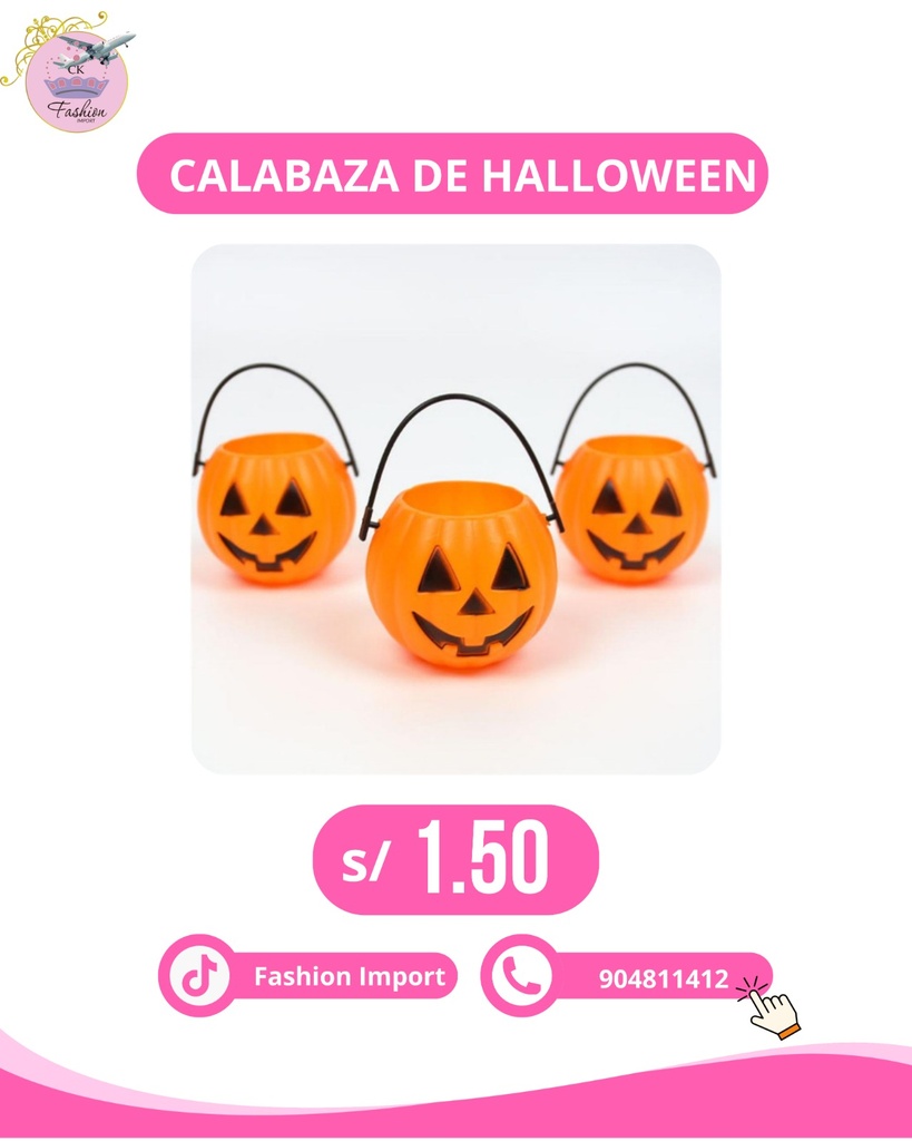 CALABAZA DE HALLOWEN