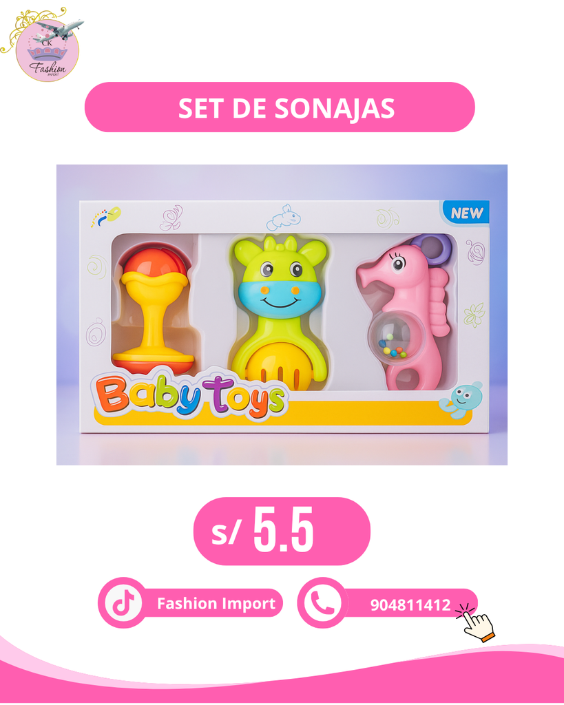SET DE SONAJAS