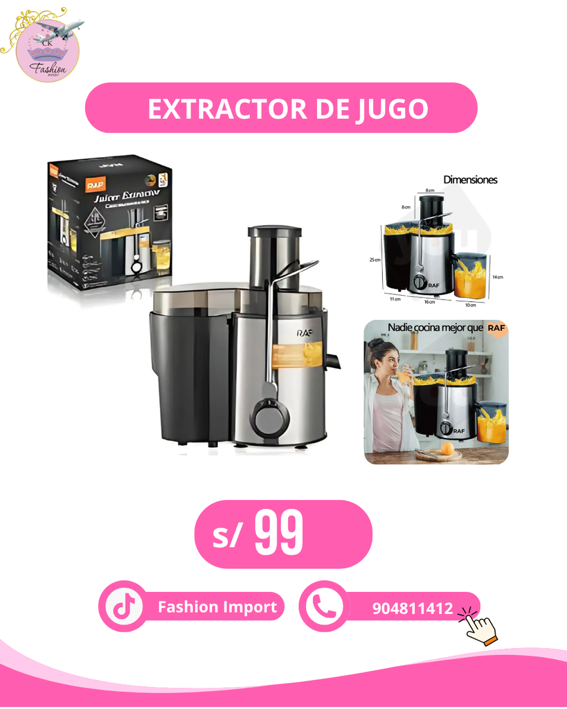 EXTRACTOR DE JUGO