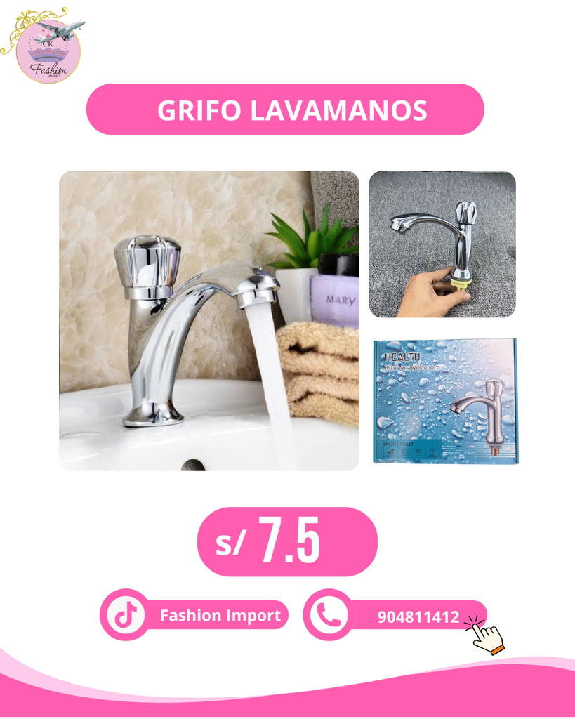 GRIFO LAVA MANOS