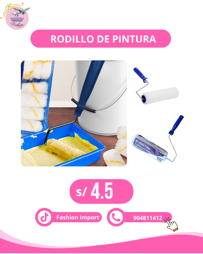 RODILLO DE PINTURA