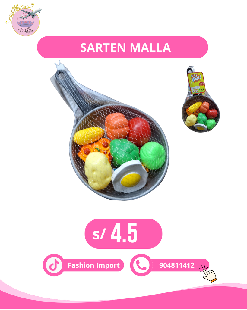 SARTEN EN MALLA