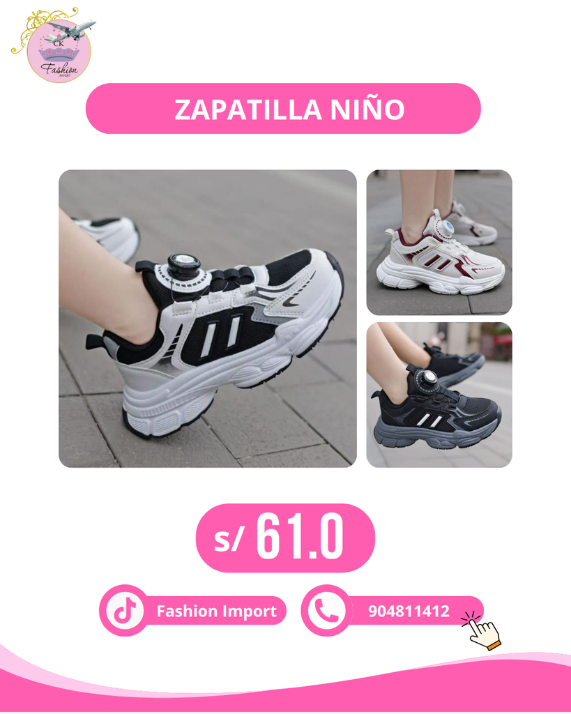 ZAPATILLA DE NIÑOS