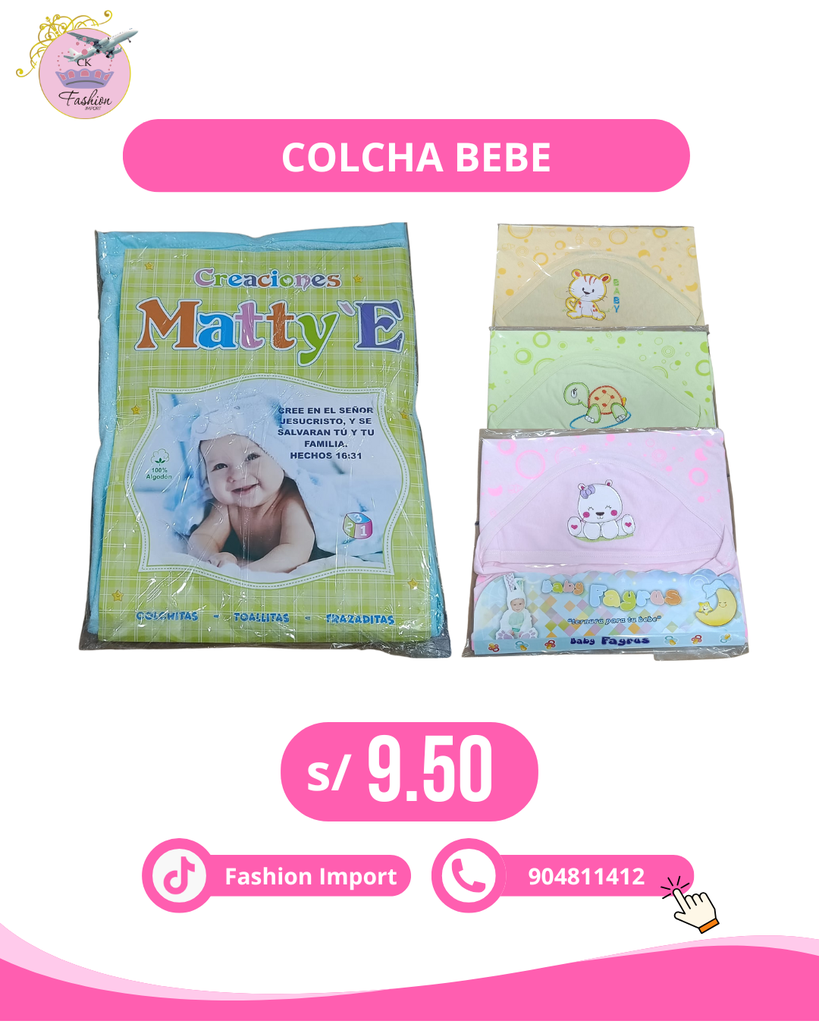 COLCHA DE BEBE