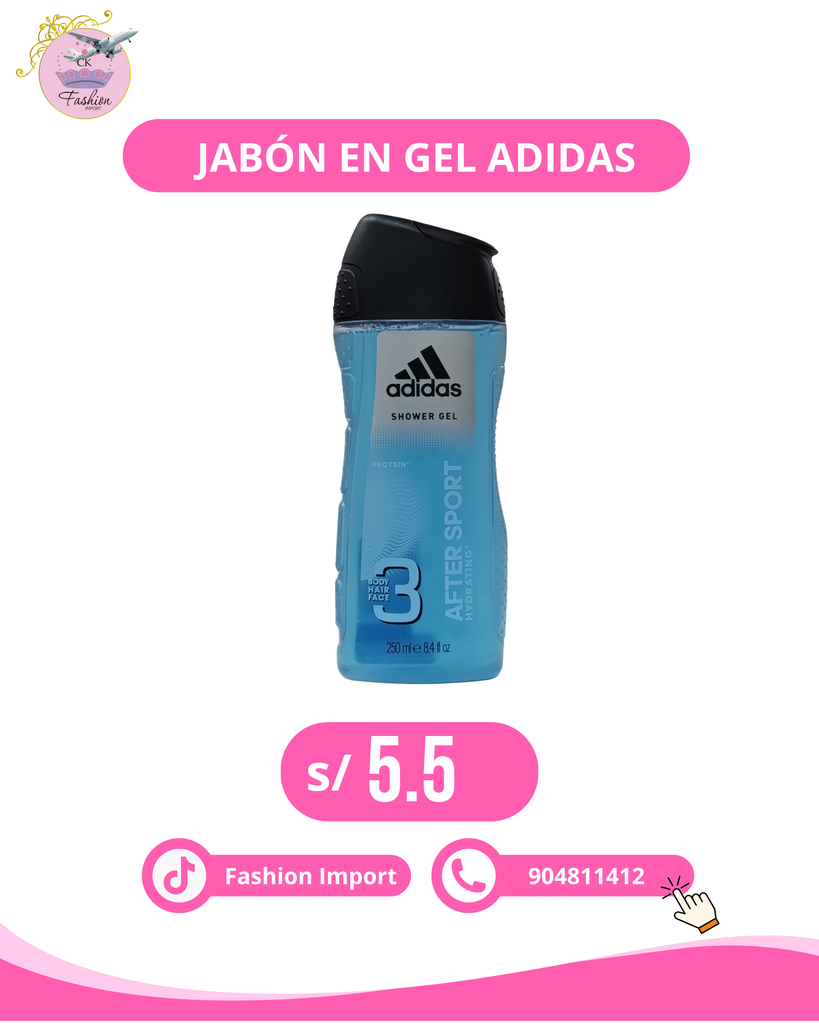 JABON EN GEL ADIDAS