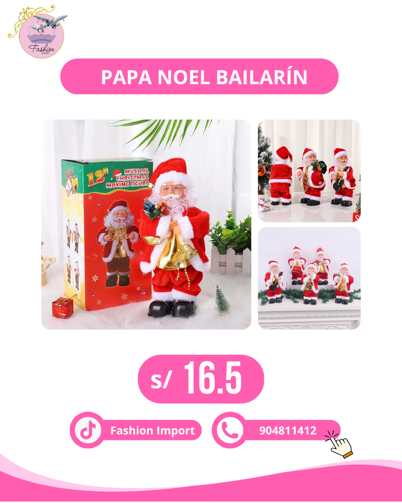 PAPA NOEL BAILARIN