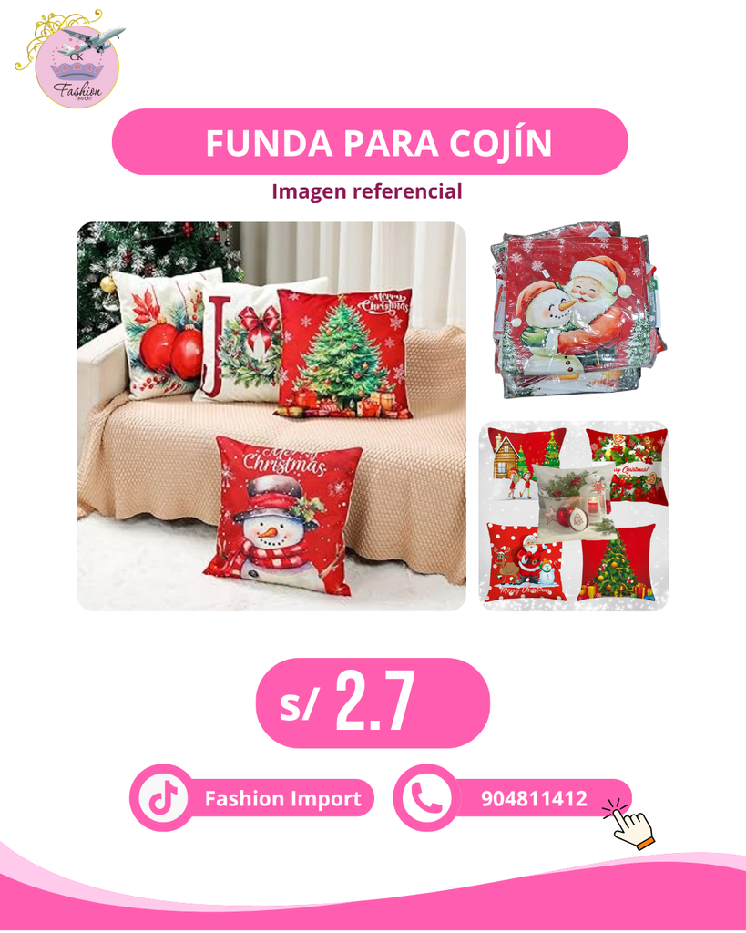 FUNDA PARA COJÍN
