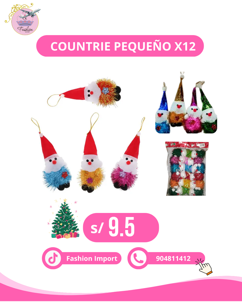 MUÑECO DE NIEVE X12