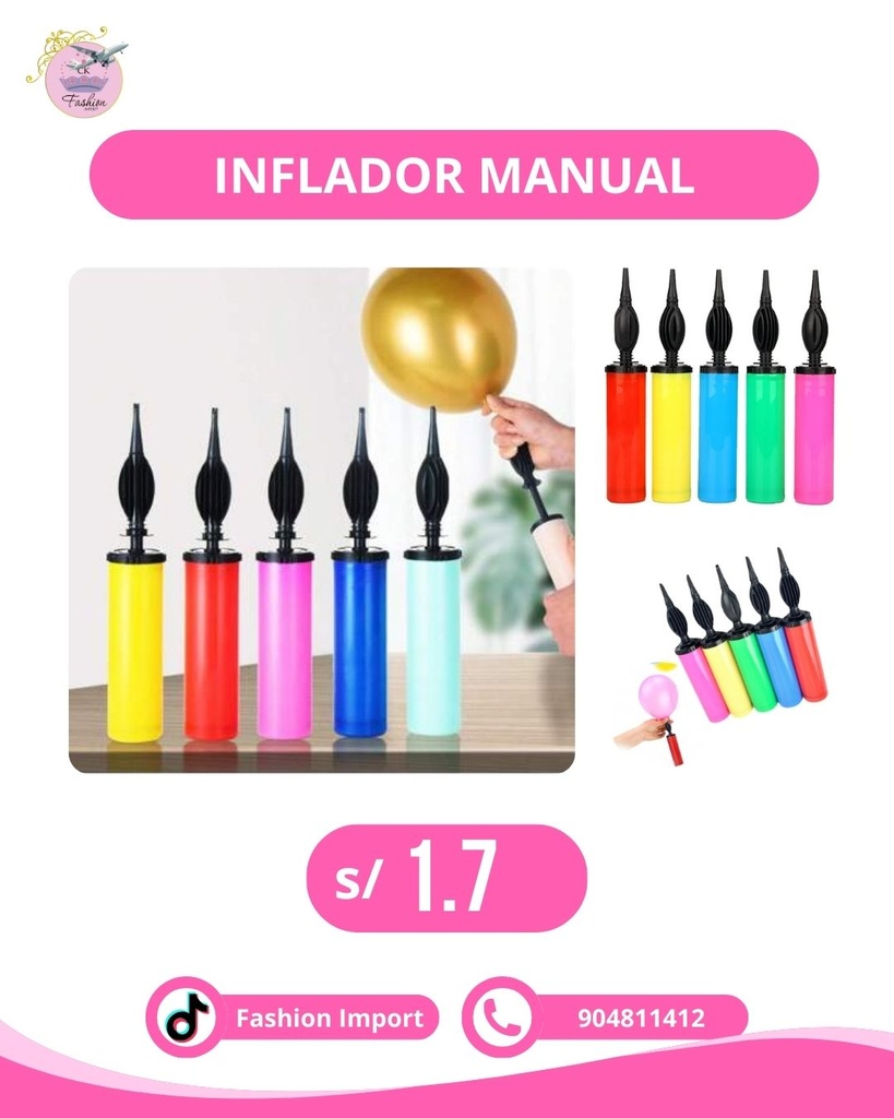 INFLADOR DE GLOBO