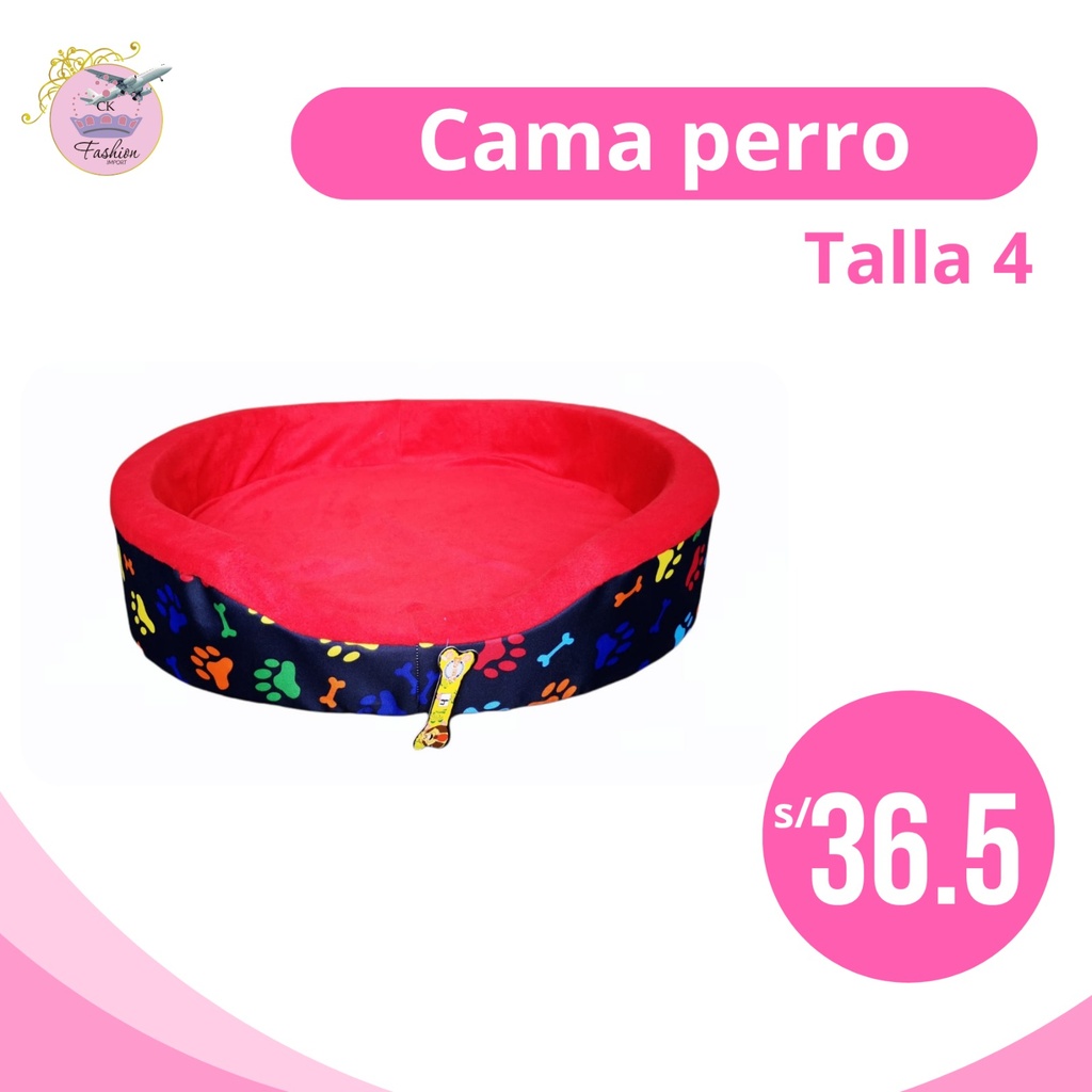 CAMA DE PERRO TALLA 4