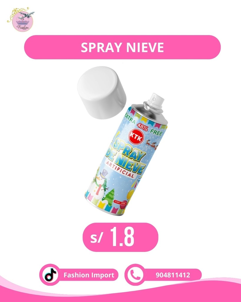 SPRAY NIEVE