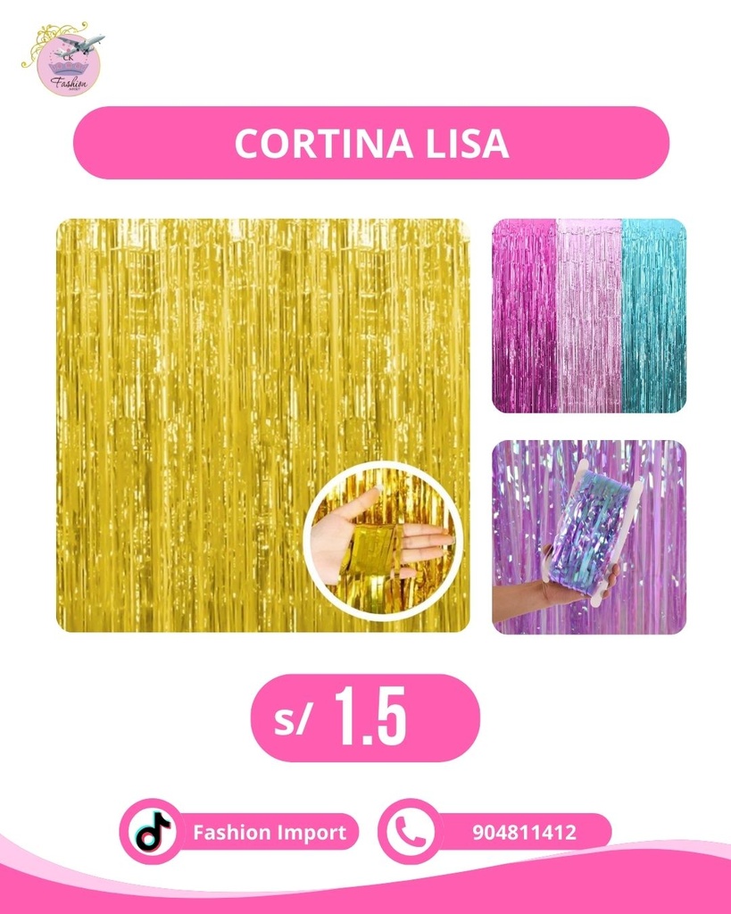 CORTINA DE FIESTA