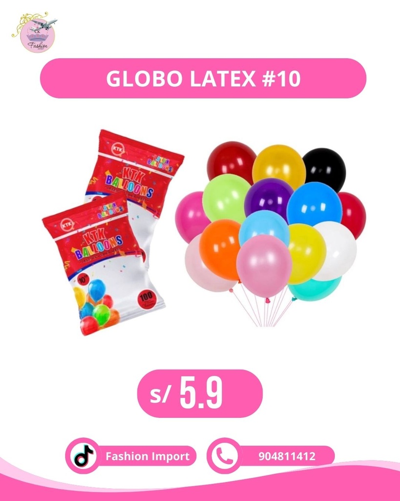 GLOBO LATEX #10